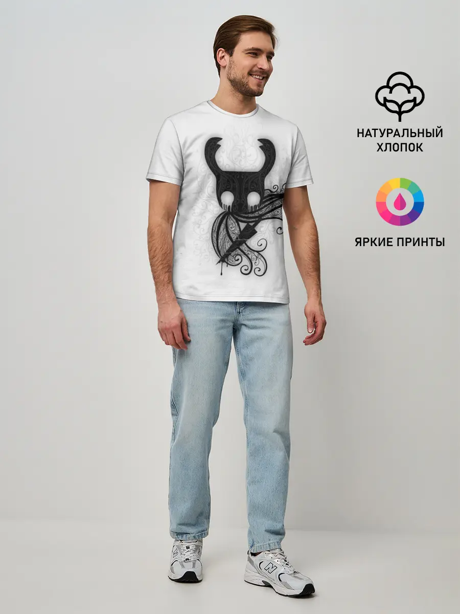 Мужская базовая футболка / Hollow Knight