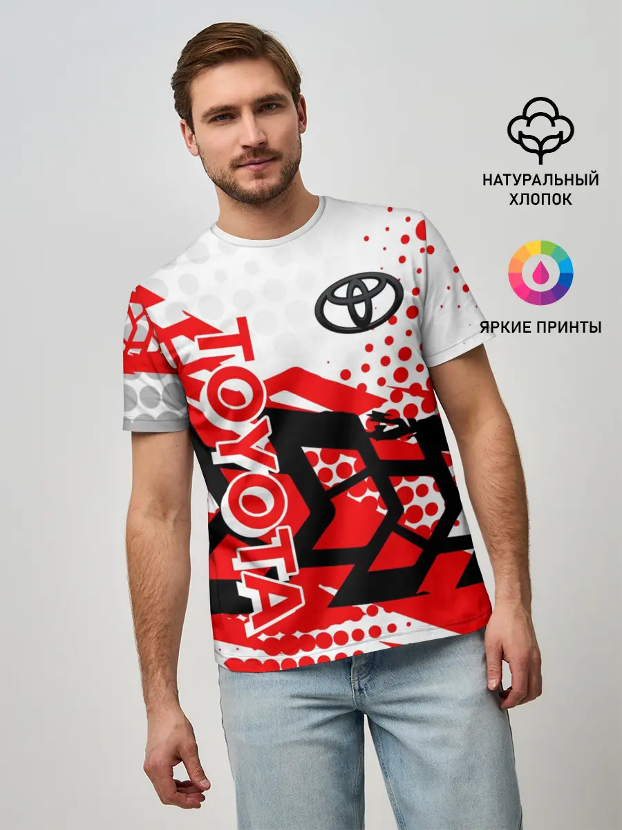 Мужская базовая футболка / Toyota