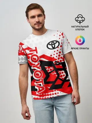 Мужская базовая футболка / Toyota