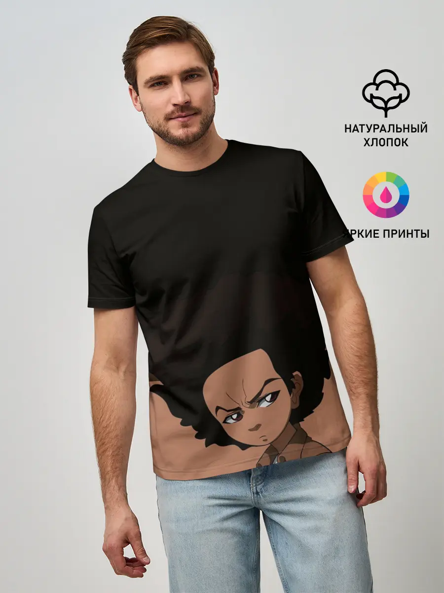 Мужская базовая футболка / Аниме.