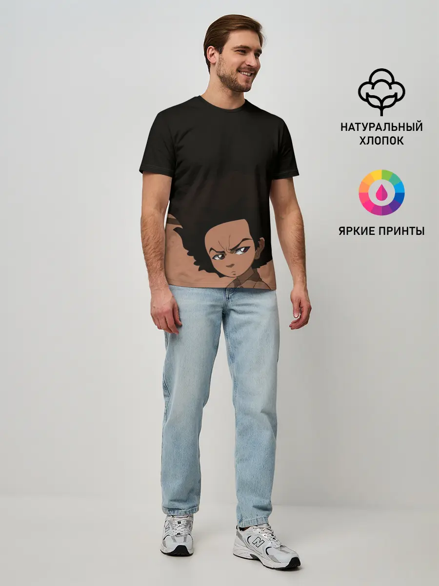 Мужская базовая футболка / Аниме.