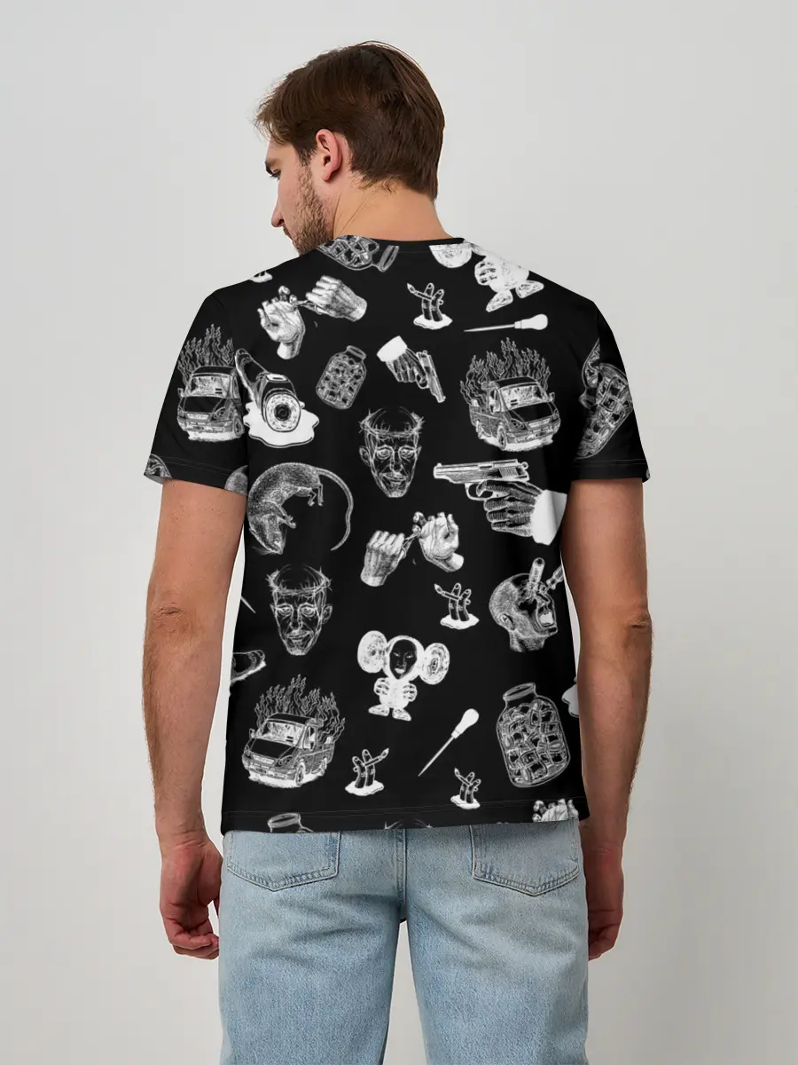 Мужская базовая футболка / КРОВОСТОК ТАТУИРОВКИ