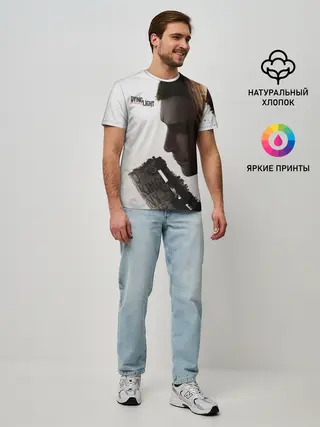 Мужская базовая футболка / Даинг лайт