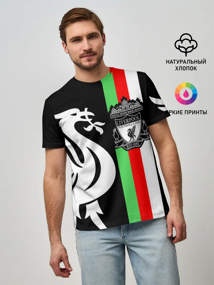 Мужская базовая футболка / Liverpool