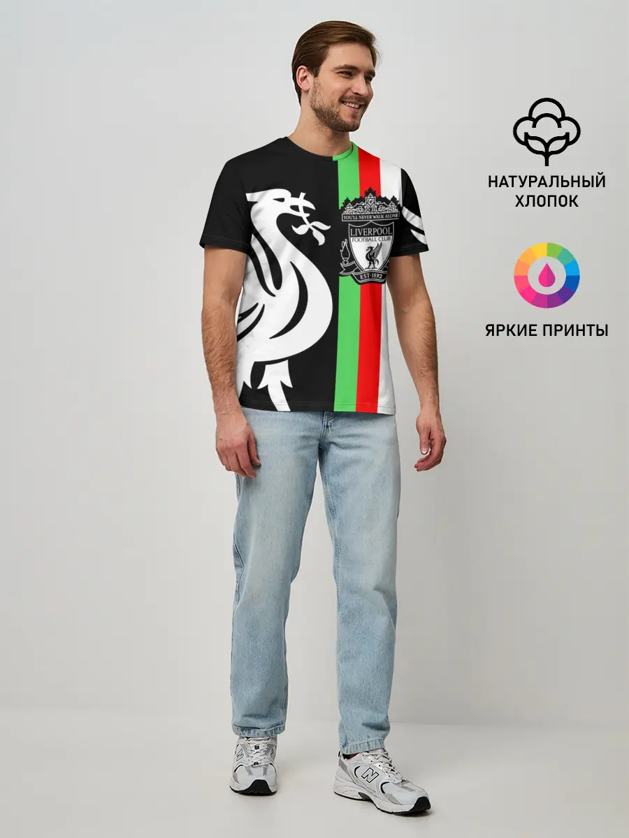 Мужская базовая футболка / Liverpool