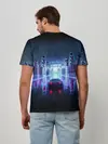 Мужская базовая футболка / SYNTHWAVE / RETROWAVE