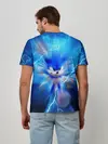 Мужская базовая футболка / SONIC | СИНИЙ ЁЖ