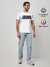 Мужская базовая футболка / BMW / БМВ