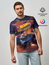 Мужская базовая футболка / Hot Wheels Unleashed