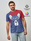Мужская базовая футболка / Медведь