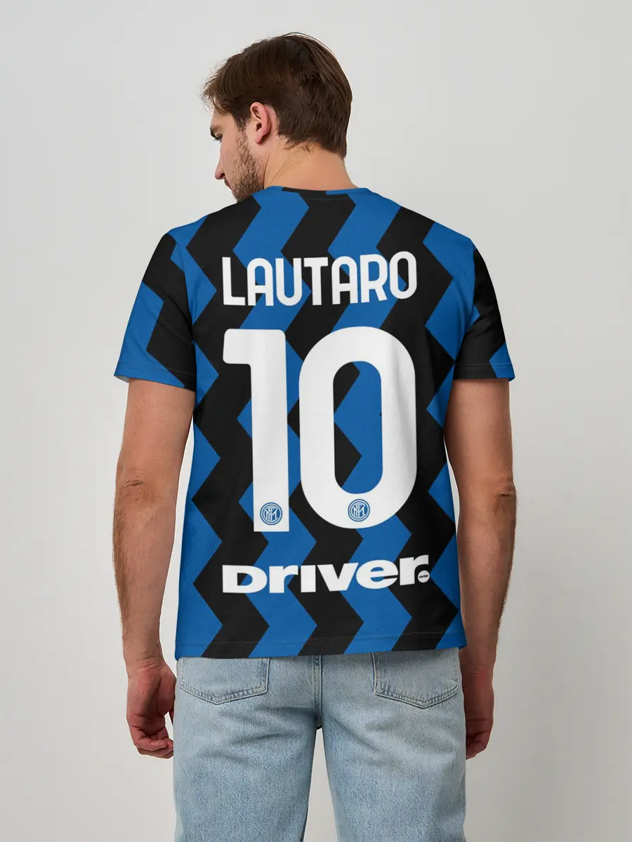 Мужская базовая футболка / Лаутаро Мартинес 20/21 Интер