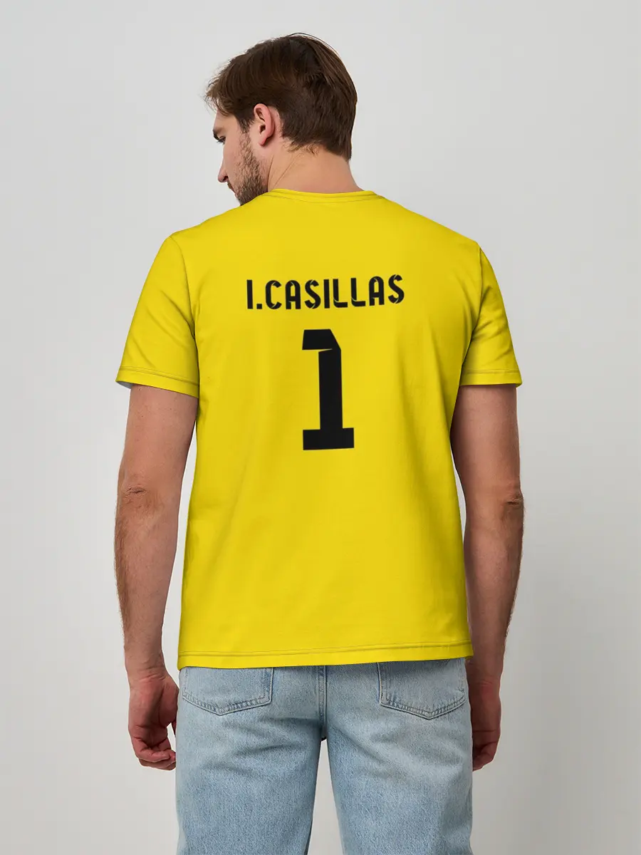 Мужская базовая футболка / Iker Casillas