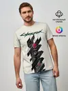 Мужская базовая футболка / Cyberpunk 2077