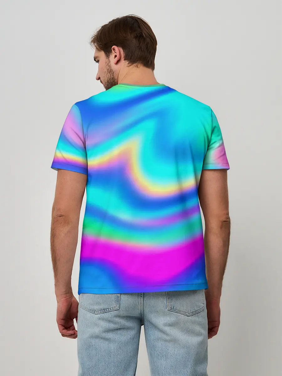 Мужская базовая футболка / ГРАДИЕНТ