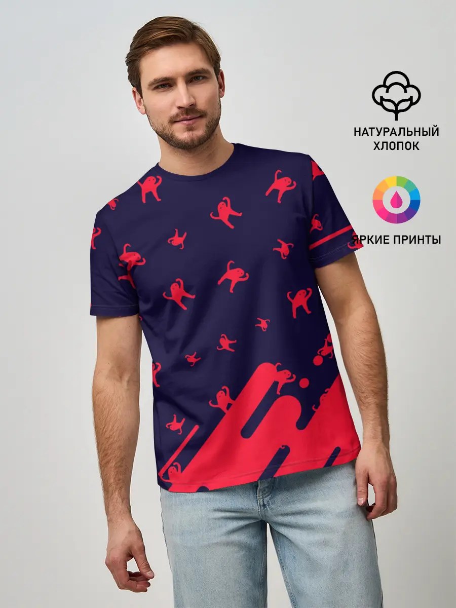 Мужская базовая футболка / ЪУЪ СЪУКА