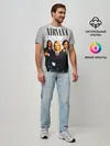 Мужская базовая футболка / Nirvana