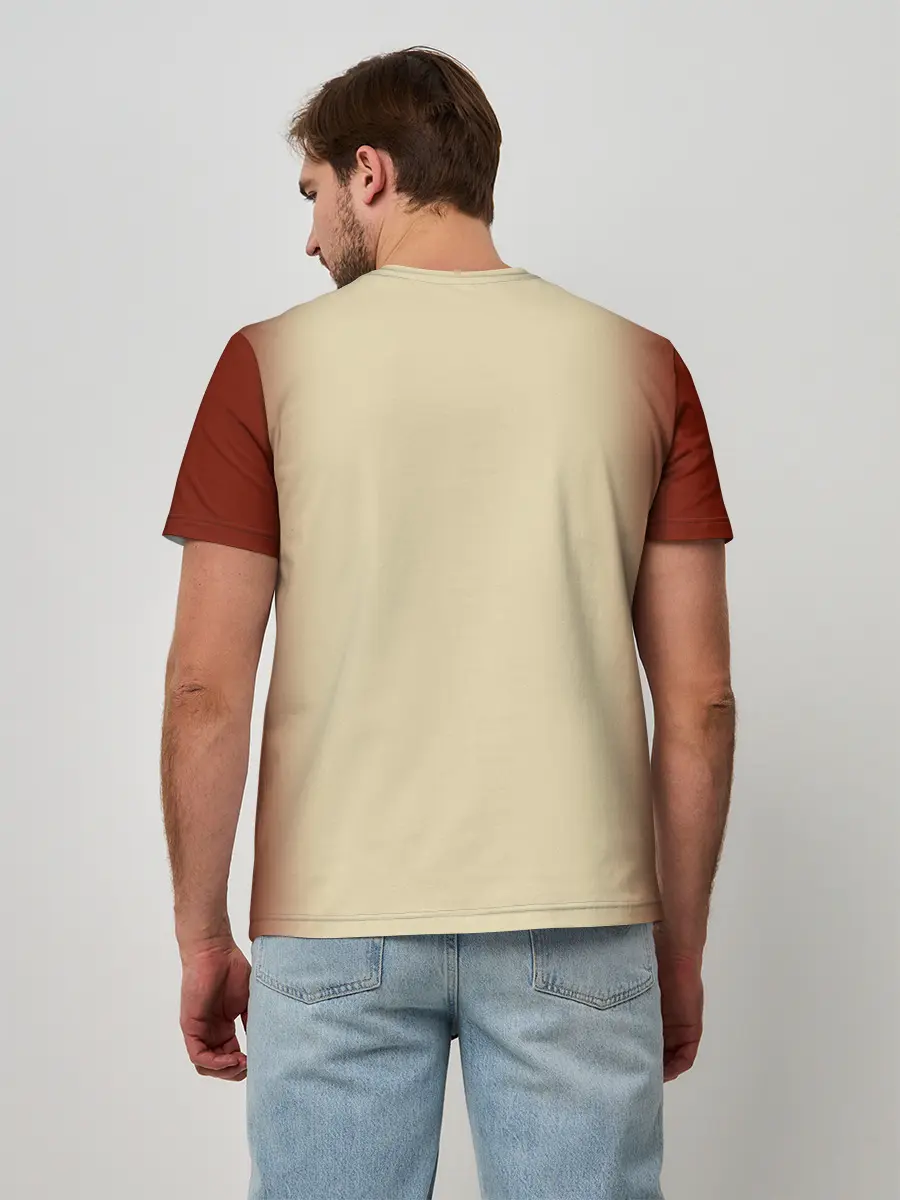 Мужская базовая футболка / русь