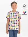 Детская базовая футболка / Разноцветные звездочки