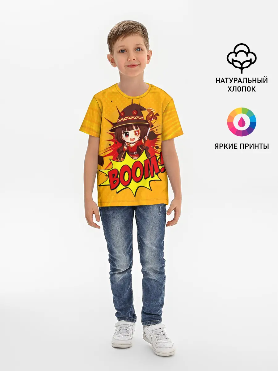 Детская базовая футболка / Мегумин BOOM