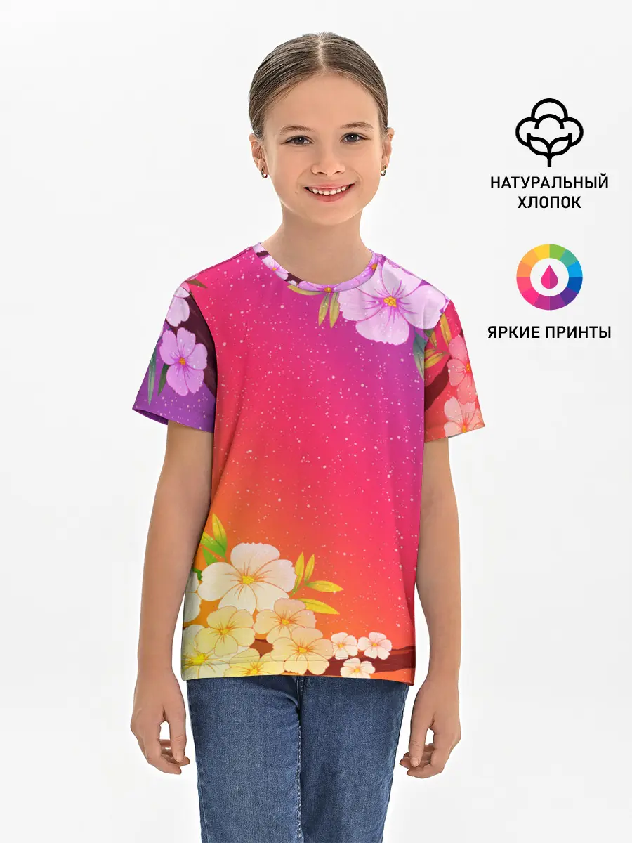 Детская базовая футболка / САКУРА | SAKURA