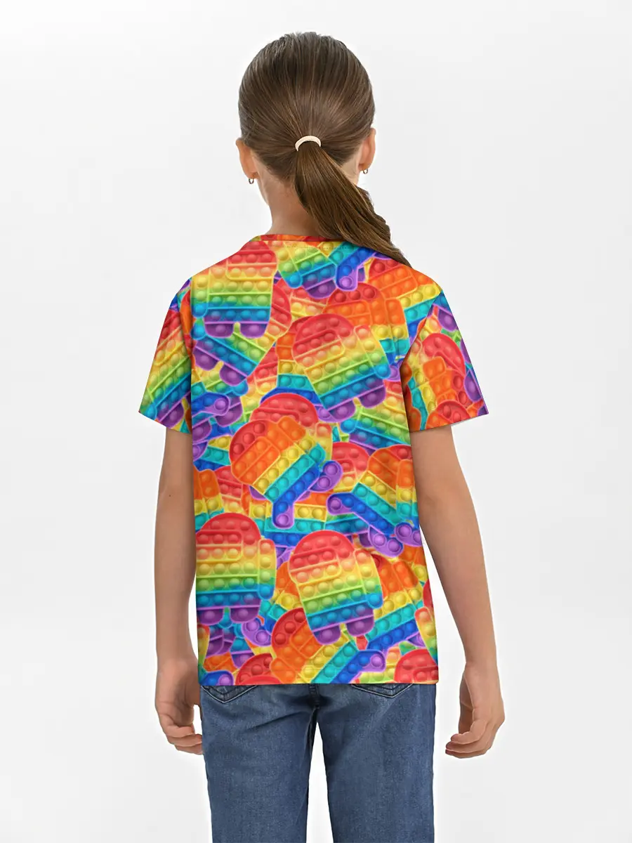 Детская базовая футболка / Pop it Among Us