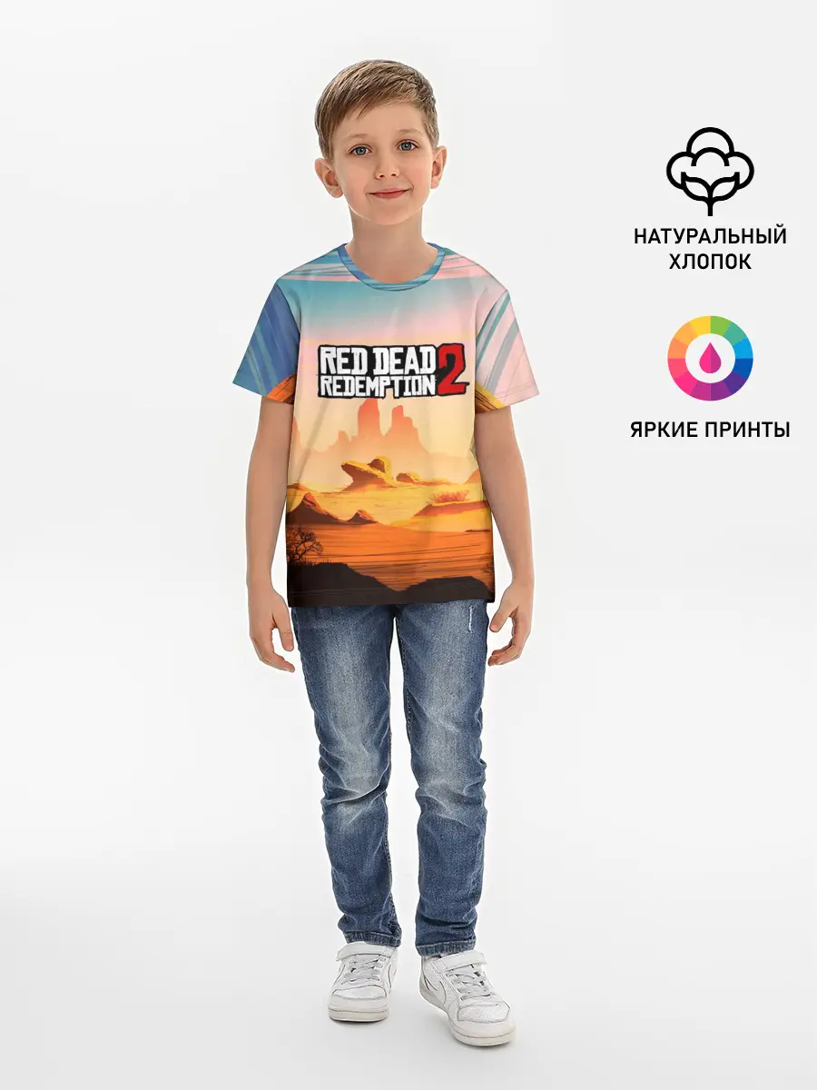 Детская базовая футболка / Red Dead Redemption