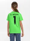 Детская базовая футболка / Alisson GK away 19-20