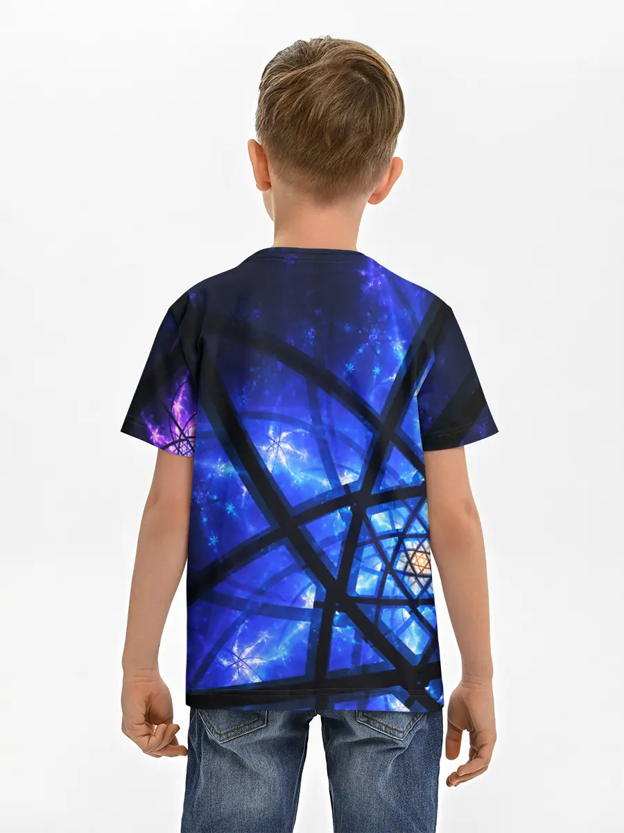 Детская базовая футболка / SPACE PSY