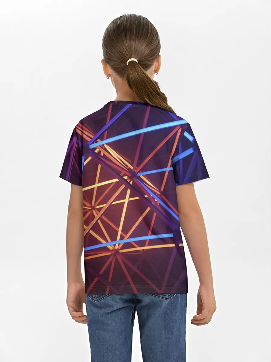 Детская базовая футболка / Линии