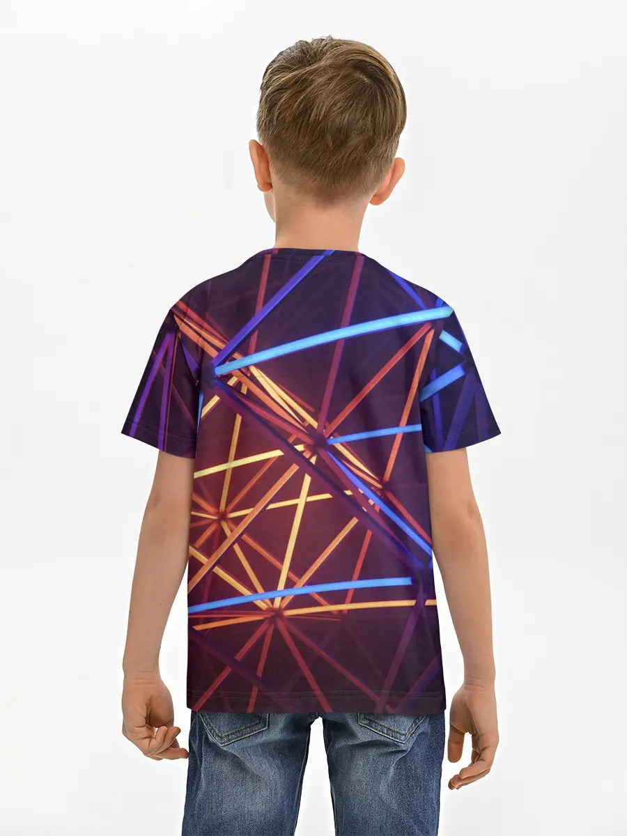 Детская базовая футболка / Линии