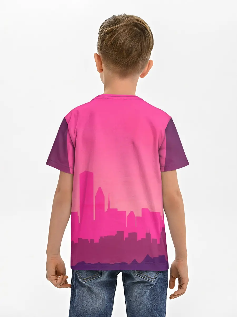 Детская базовая футболка / CyberMiami