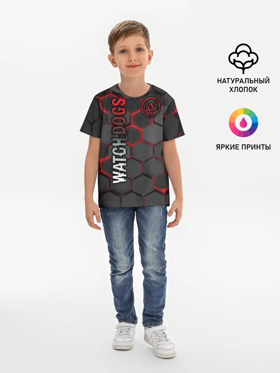 Детская базовая футболка / WATCH DOGS