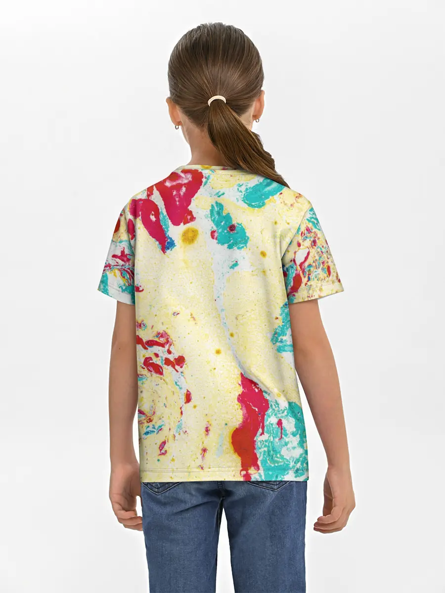 Детская базовая футболка / Текстура