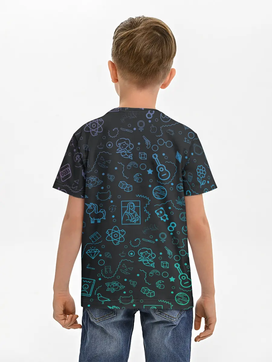 Детская базовая футболка / NEON