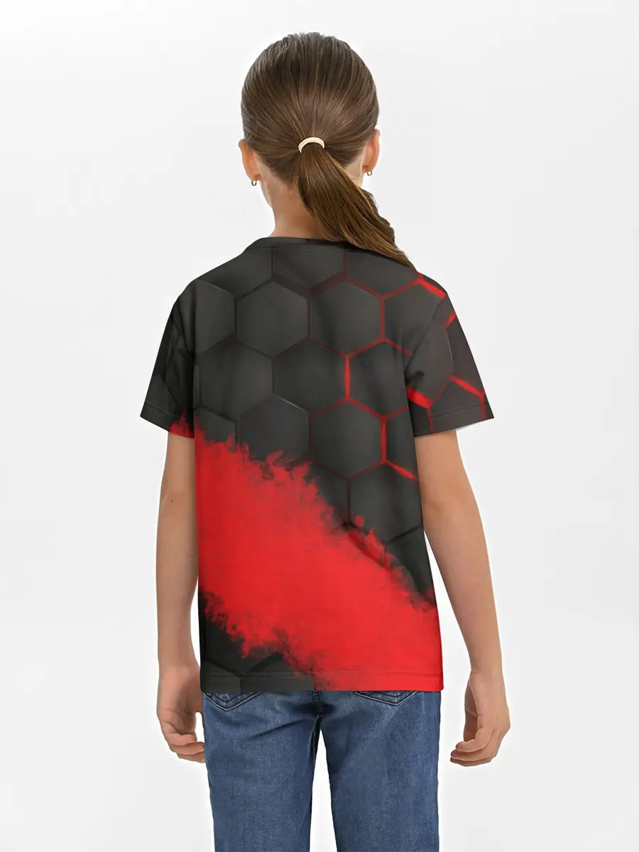 Детская базовая футболка / GARENA RED LINE