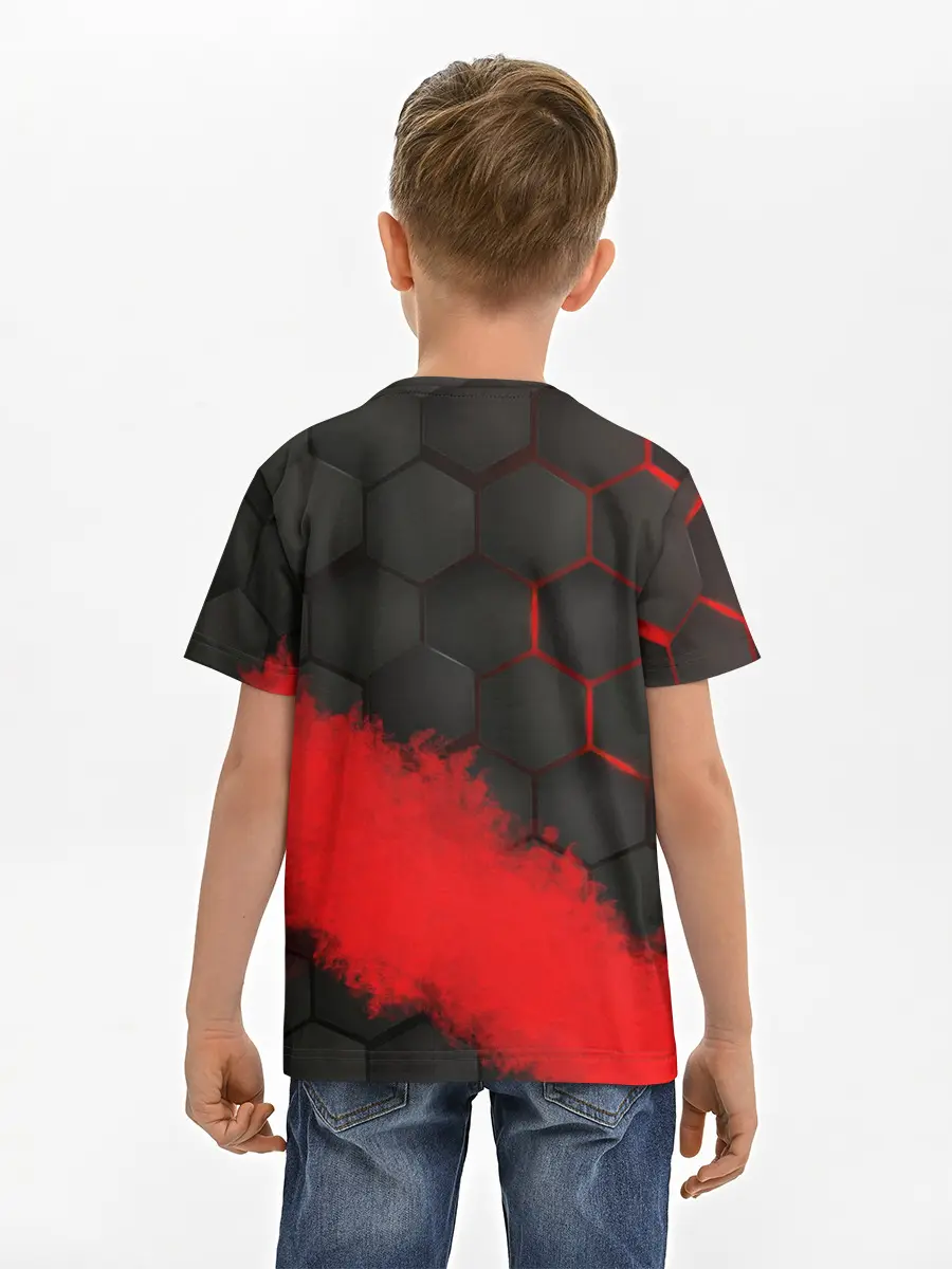 Детская базовая футболка / GARENA RED LINE