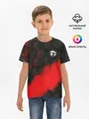 Детская базовая футболка / GARENA RED LINE