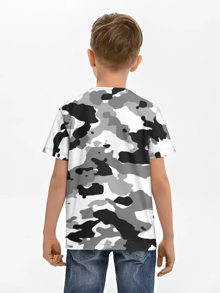 Детская базовая футболка / FC Juventus Camouflage
