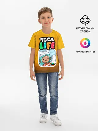 Детская базовая футболка / Рита | Тока Бока