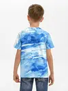 Детская базовая футболка / Вода акварель