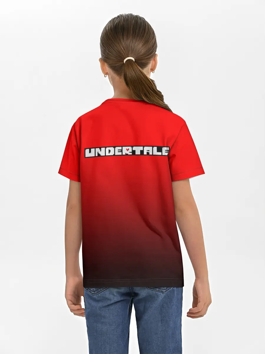 Детская базовая футболка / Undertale.