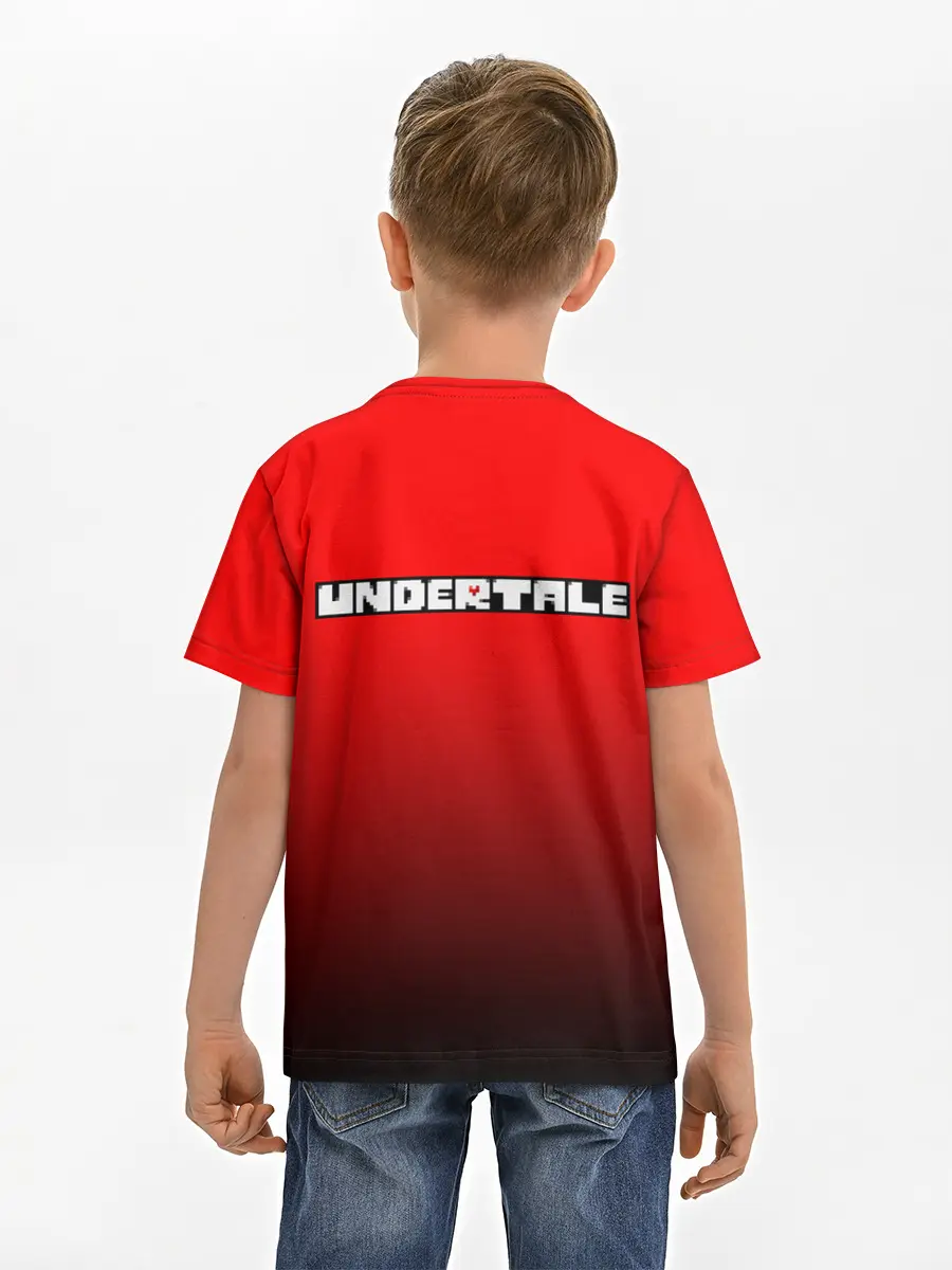 Детская базовая футболка / Undertale.