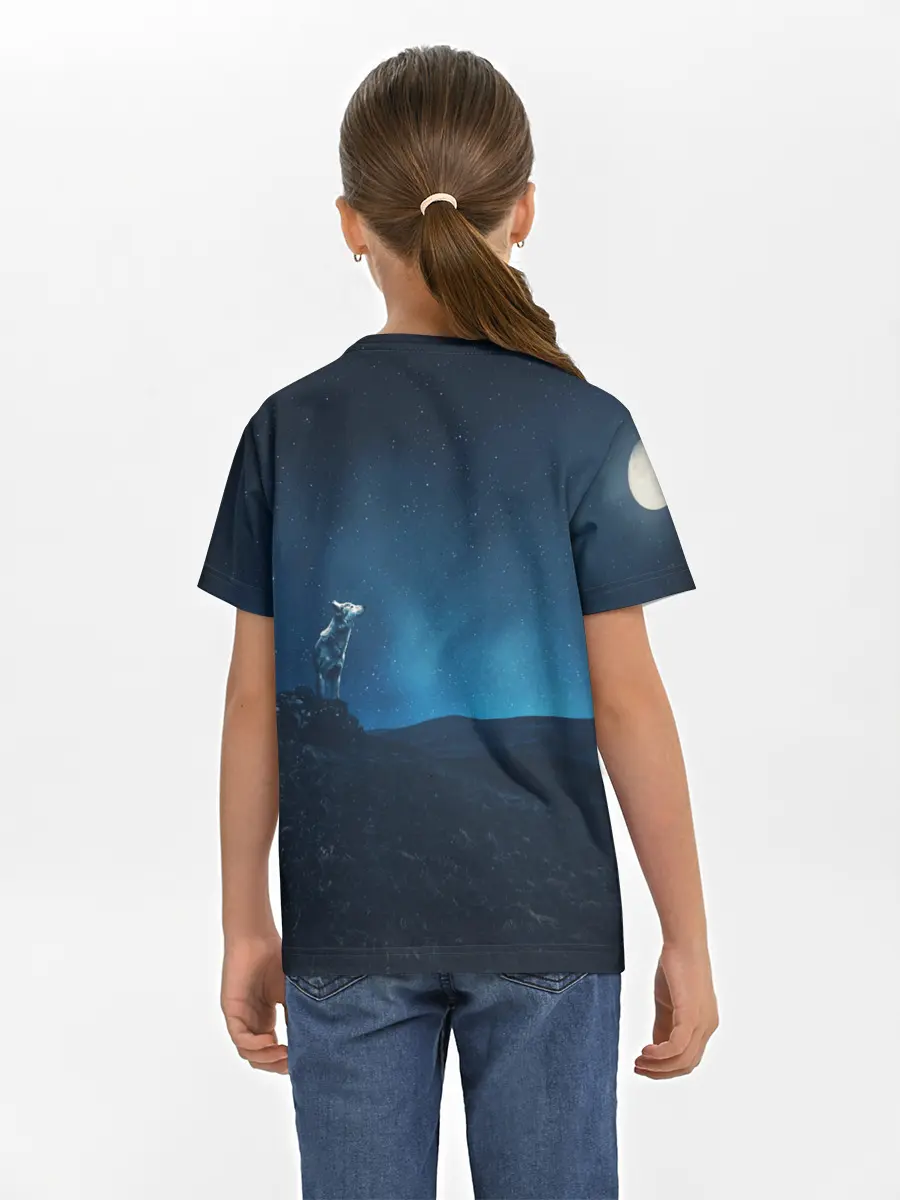 Детская базовая футболка / WOLF