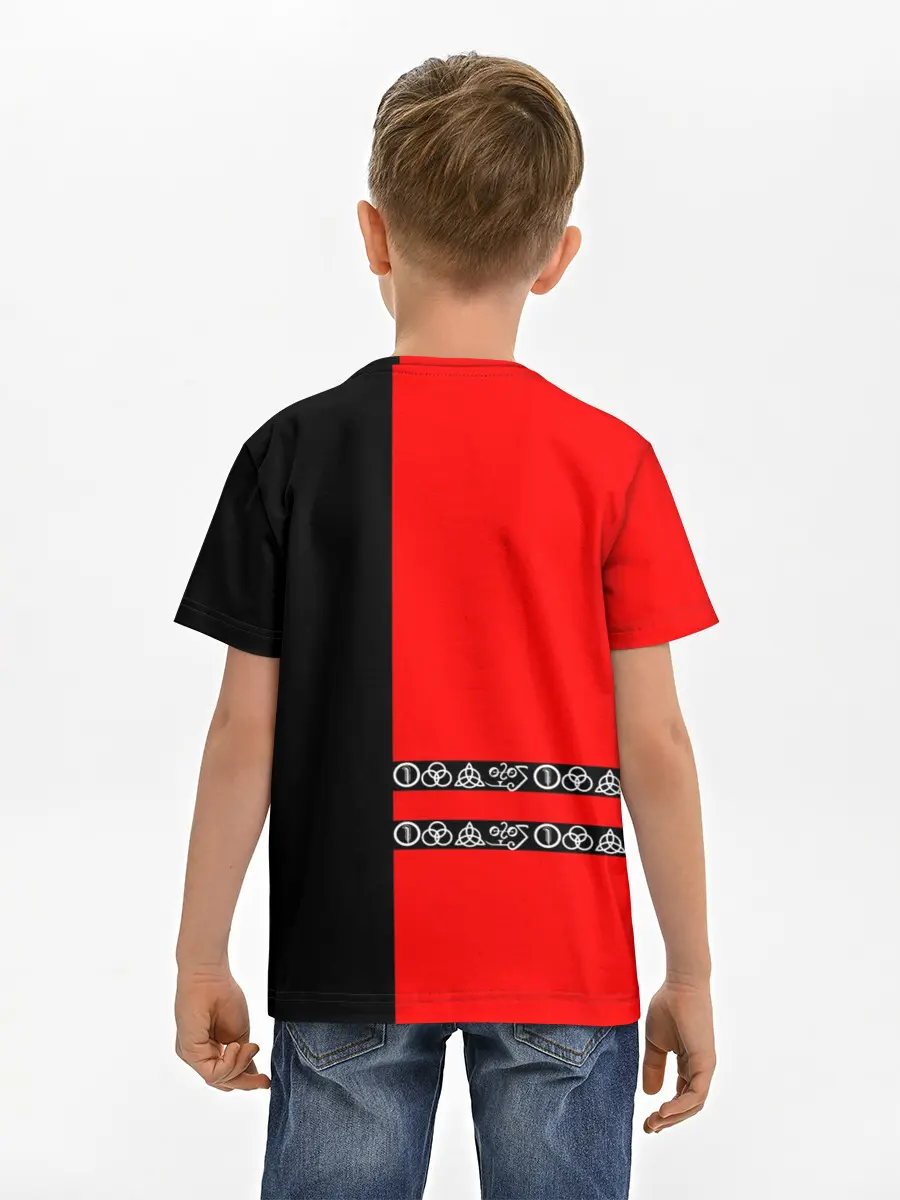 Детская базовая футболка / led zeppelin