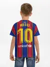 Детская базовая футболка / Messi home 20-21