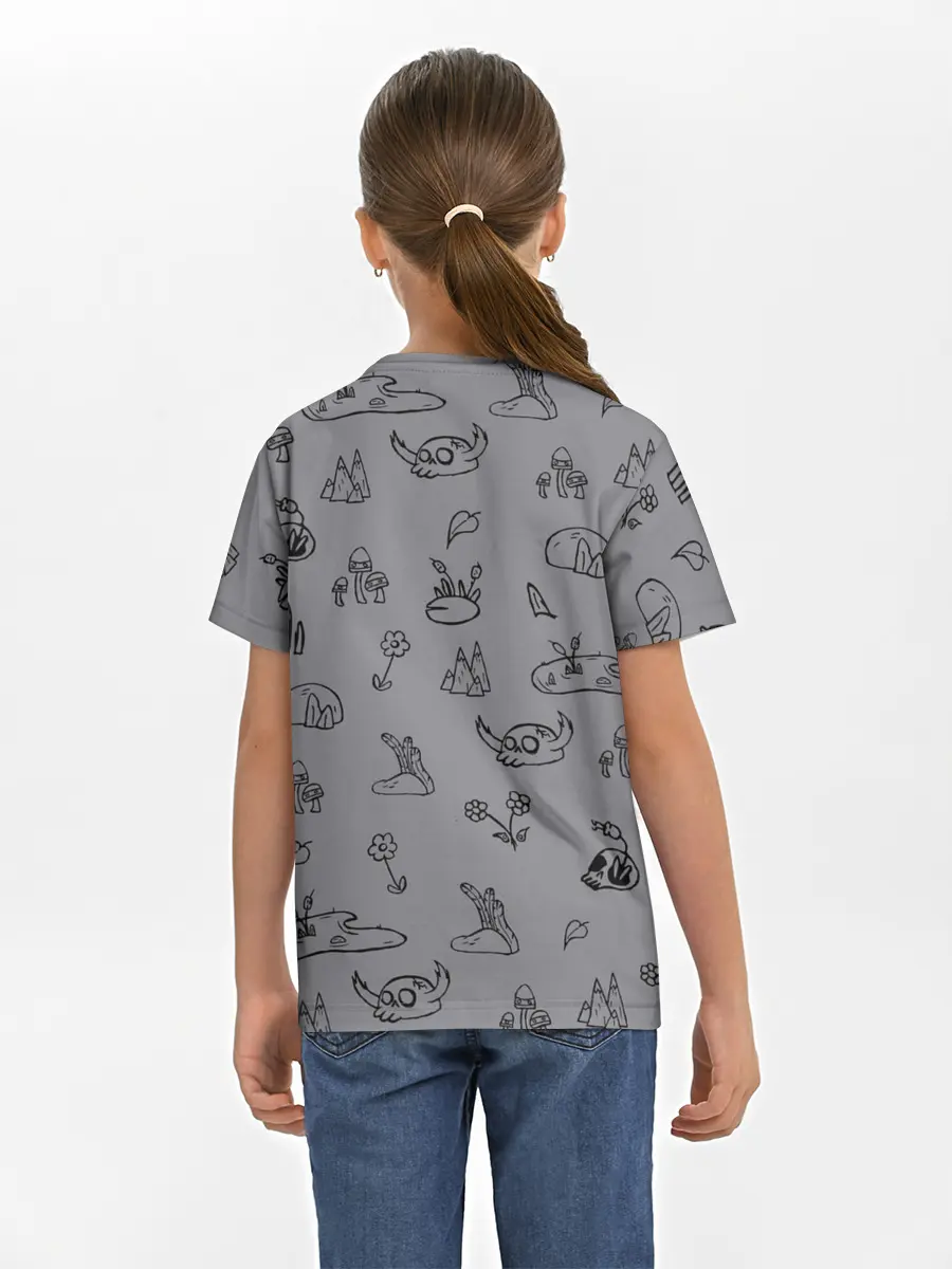 Детская базовая футболка / лягушка-портал