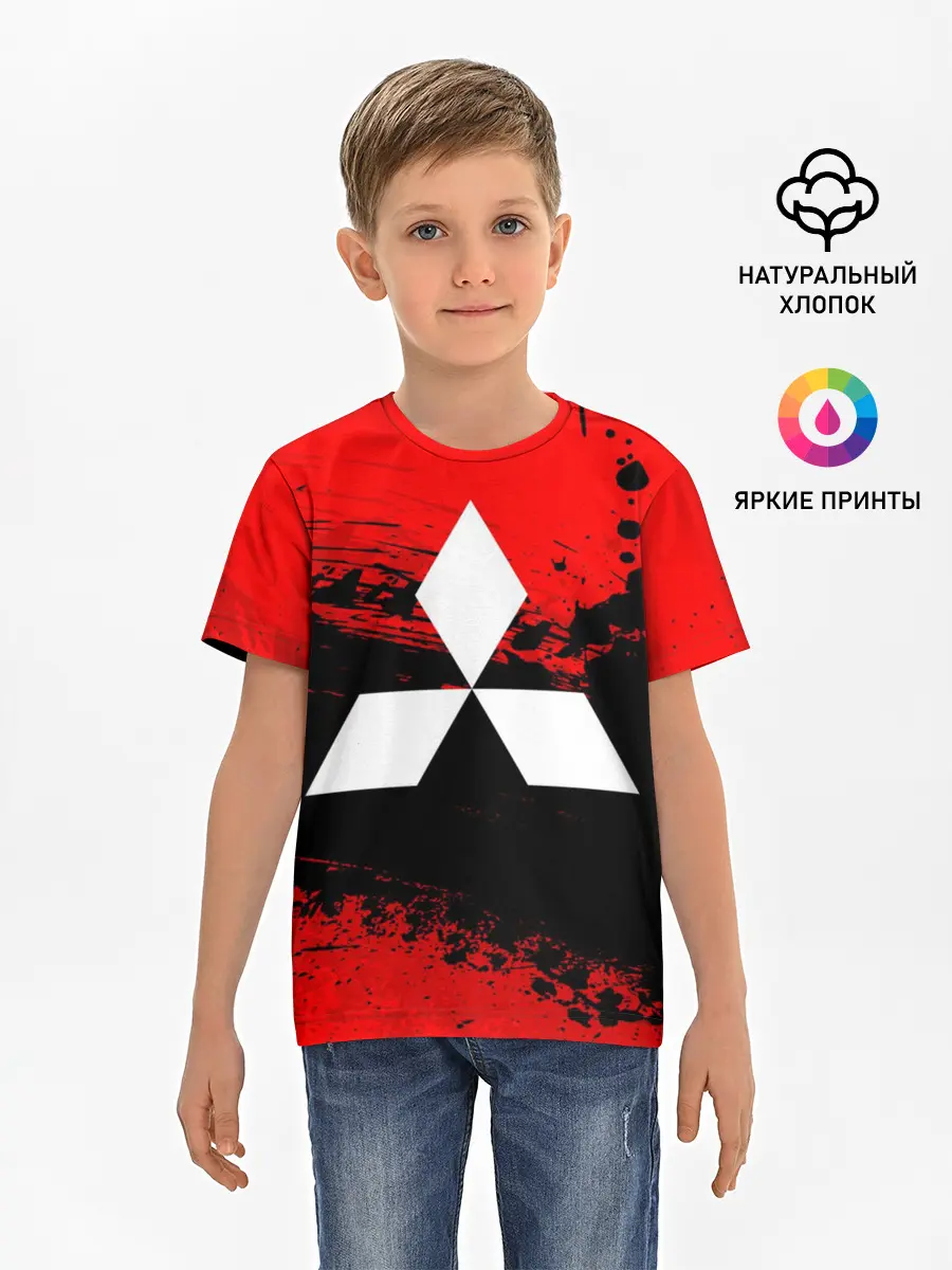 Детская базовая футболка / Mitsubishi sport