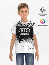 Детская базовая футболка / Audi