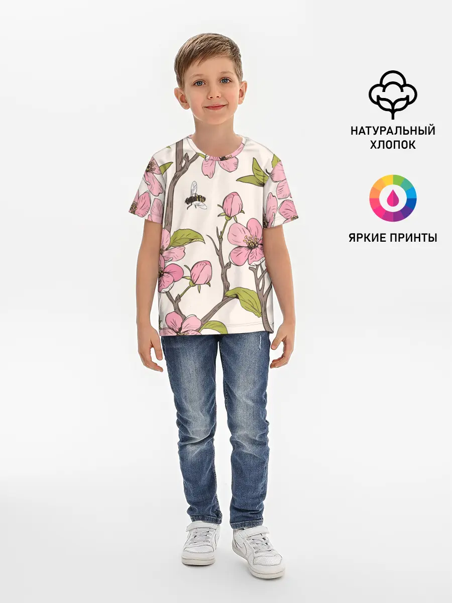 Детская базовая футболка / САКУРА | SAKURA