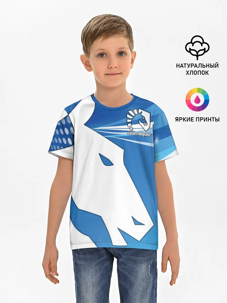 Детская базовая футболка / Team Liquid